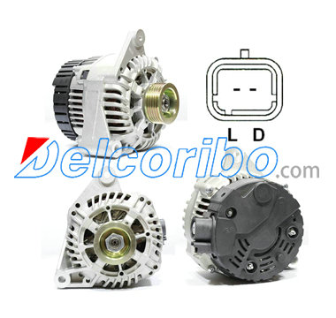 BOSCH 0986049910, 0-986-049-910 CITROEN 5705 4M, 57054M, 5705 4N, 57054N Alternator