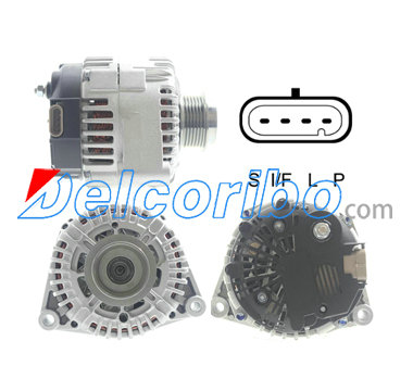 GM 10246634, 10305775, 10305775A, 10305775B, 10327514 Alternator