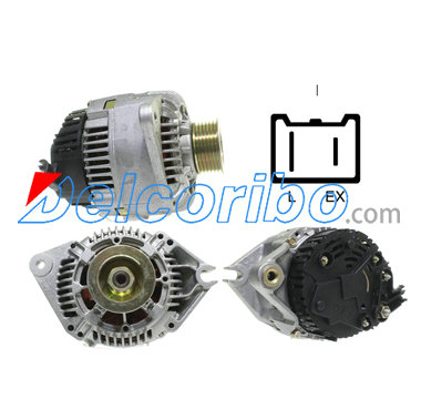 FIAT 9611366880, 9611369580, 9612257180, 9616862980 CITROEN 5705FR, 5705HN MITSUBISHI A002T37691, A002TA0291 Alternator