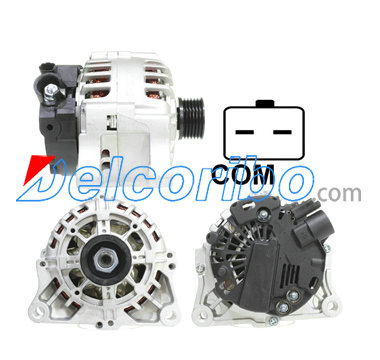 MITSUBISHI A005TG0192, A5TG0192, A5TG0192A, A5TG0192B CITROEN 5705EG, 5705KW, 9660055080 Alternator