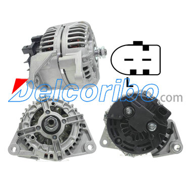 BOSCH 0124525064, 0-124-525-064, 0986049950 CITROEN 1613272380, 5705KL FIAT 504057813 Alternator