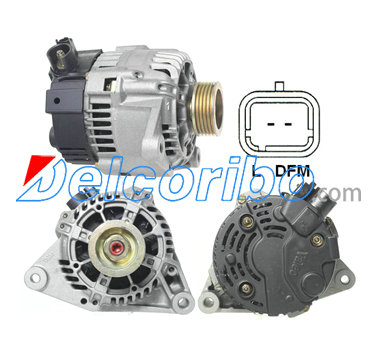 BOSCH 0986049910 PEUGEOT 5705 4M, 57054N, 57055M, 57055N, 57055X Alternator