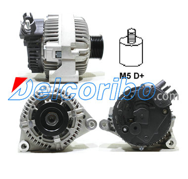 BOSCH 0123310011, 0-123-310-011, 0123310013, 0-123-310-013 PEUGEOT 57052Q, 5705FP, 5705JA Alternator