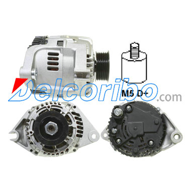 BOSCH 0986036851, 0-986-036-851, 0986038740 PEUGEOT 57052N, 5705F3, 5705JR, 5705Y1, 95667747, 96122596 Alternator