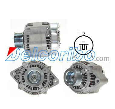 DENSO 100211-6420, 101211-7130, 1002116420, 1012117130 Alternator