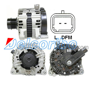 PEUGEOT 5705CJ, 9652035480, 9657129680 BOSCH 0121715001, 0-121-715-001 Alternator