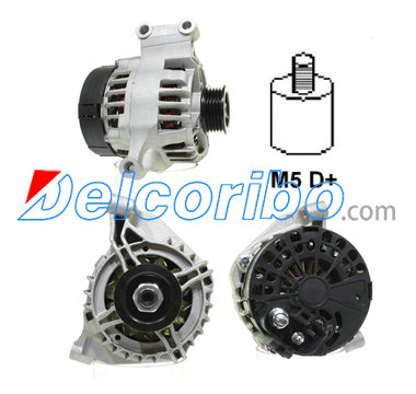 FIAT 46554404, 46542889, 46843091, 51709131, 51709133, 51714791, 51714794, 51717791 Alternator