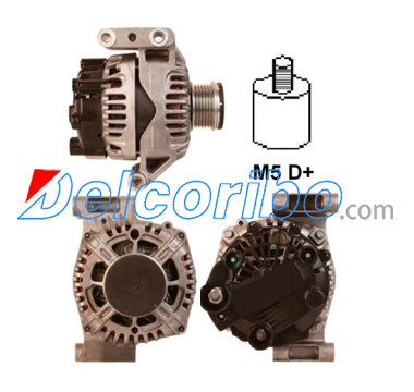 BOSCH 0986083250, 0-986-083-250 OPEL 1202271, 95511912, PEUGEOT 1608858080 Alternator