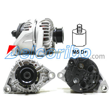 BOSCH 0124325009, 0124325058, 0124325059 FIAT 46532668, 46841963, 71780119, 46813061, 71723375, 71723376 Alternator