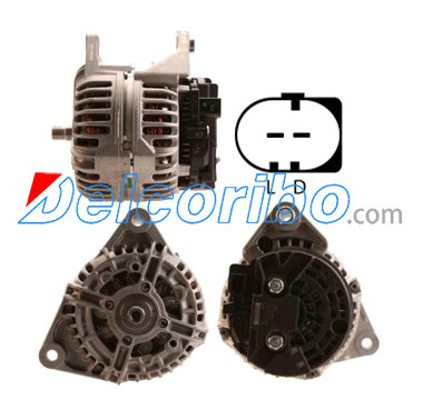 BOSCH 0124525125, 0-124-525-125 FIAT 504204173 Alternator