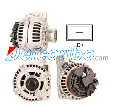 BOSCH 0124625001, 0-124-625-001 VOLVO 8602713, 36050268, 8602714, 8651665, 8676499 Alternator