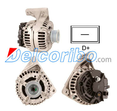 BOSCH 0124515017, 0-124-515-017 VOLVO 81110010, 8111001, 9459038, 8111001-7, 81110017, 8602277 Alternator