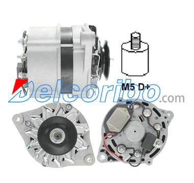 DENSO 100211-7210, 1002117210, ELSTOCK 28-6813, 286813 Alternator