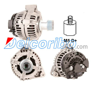 BOSCH 0124525016, 0986046190 SAAB 52-48-372, 5248372, 93184940 Alternator