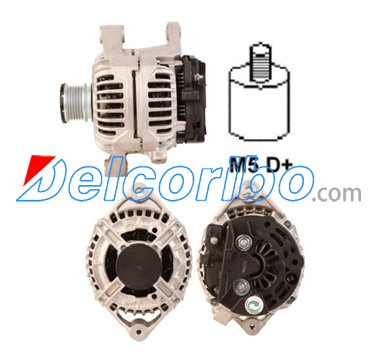 BOSCH 0124525019, 0-124-525-019, 0986048713, 0-986-048-713, SAAB 5350087 Alternator