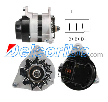 FORD D1RY-10346-D, D1RY10346D, 86AB10300DA, 86BB10300DB BOSCH 0986030800, 0-986-030-800, 0986044601 Alternator