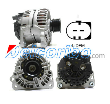 VW 037-903-025L, 037903025L, 037903025S, 047903015G, 037-903-025M, 037903025M, 037903025MX BOSCH 0124315005 Alternator