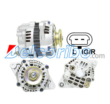 GM 96404263, 96652100 BOSCH 0986082910, 0-986-082-910 CHEVROLET 96404263, 96566262 Alternator