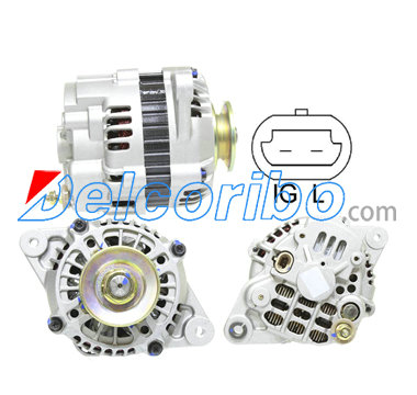 GM 96404263, 96652100 BOSCH 0986082910, 0-986-082-910 CHEVROLET 96404263, 96566262, DAEWOO 96404263 Alternator