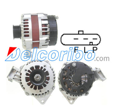 ADKUHNER 553555RI, CASCO CAL42107, CHEVROLET 96673046, 96866020 Alternator