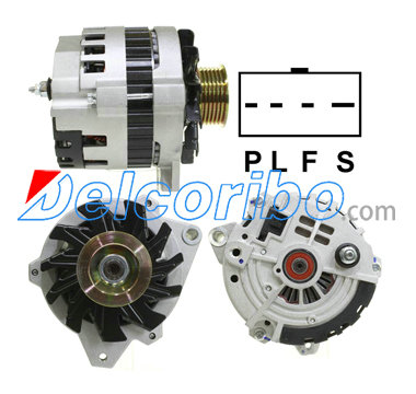 ELSTOCK 28-3506, 283506, 28-3628, 283628, DELCO 10463415, 10463424, 10480084 Alternator