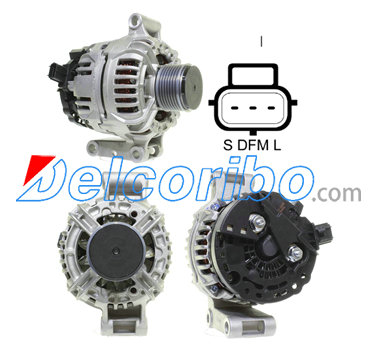 FORD 2C3U-10300-BB, 2C3U10300BB, 4069776, 4098414, 4332279, YC1T10300BB, YC1T10300BC, YC1T10300BD Alternator