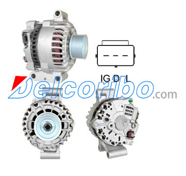 FORD 4U2Z-10V346-CKRM, 4U2Z10V346CKRM, F81U10300EB, F81Z10346EA, F81U-10300-EB, F81Z-10346-EA Alternator