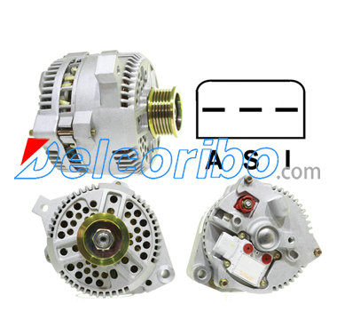 FORD F3DZ-10346-B, F3DZ10346B, F3PU10346CA, F4DU10300AD, F4DU10300BA Alternator