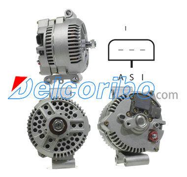 FORD F2PU-10346-AF, F2PU10346AF, F2TU10300AF, F2TU10346AE, F37U10300AA, F3UU10300AE Alternator