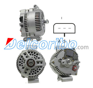 FORD F5UU-10300-AA, F5UU10300AA, F2PU10346AF, F2TU10300AF, F2TU10346AE, F37U10300AA, Alternator