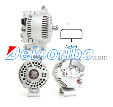 FORD F07F-10300-AA, F07F10300AA, F07F10300AB, F07U10300AB, F07U10300AC, F07U10300AA Alternator