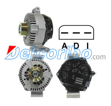 FORD 1L2U-10300-AA, 1L2U10300AA, 1L2210300AB, 1L2U10300AB, F77U10300AB, F77U10300AD, F77Z10346AB Alternator