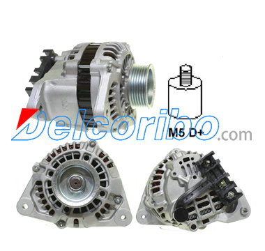 FORD 89BB-10300-DA, 89BB10300DA, 7275999, 91AB10300SA, 92AB10300DC, 92AB10300DD Alternator