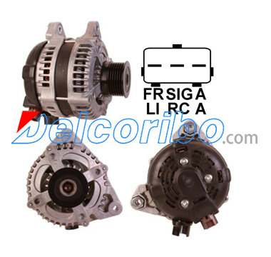 DENSO 104210-2740, 1042102740 FORD 1464563, 1496230, 4M5T-10300-BA, 4M5T10300BA Alternator