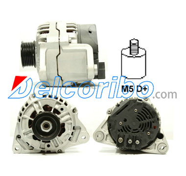 BOSCH 0123310023, 0-123-310-023, 0123310050 FORD 1001868, 96FB10300DA, 96FB10300DC, 96FB10300DD, 96FB10300DE, R96FB10300DC Alternator