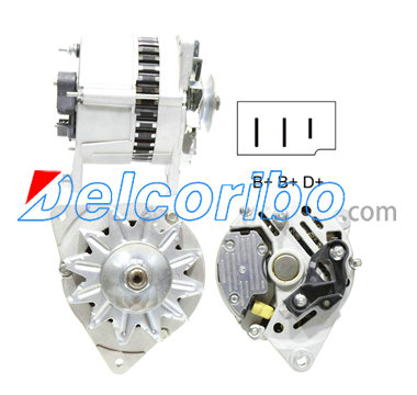 BOSCH 0120488211, 0120488228 FORD 1-005-351, 1005351, 5021177, 5023531, 5026141 Alternator