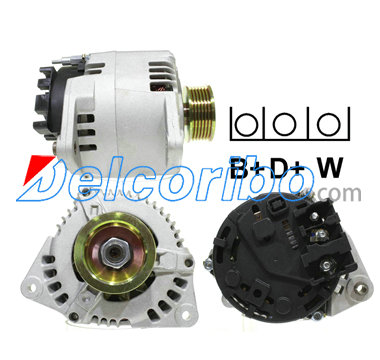 FORD E7NN-10B376-AB, E7NN10B376AB, E4NN10B376AB, E7NN10B376BB, E7NN10B376AA Alternator