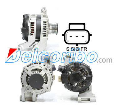 BOSCH 0986081700 FORD 1322879, 1530298, 3M5T10300LA, 3M5T10300LB, 3M5T10300LC, 3M5T10300LD Alternator