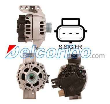 BOSCH 0986080750, 0-986-080-750 FORD 1451865, 1486810, 4S5T10300AB, 4S5T10300AC, 4S5T10300AA Alternator