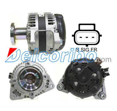 BOSCH 0986081140, 0-986-081-140 DENSO 104210-2730, 1042102730 FORD 1352431, 1477740, 4M5T10300UA, 4M5T10300UB, 4M5T10300UC, 4M5T10300UD Alternator