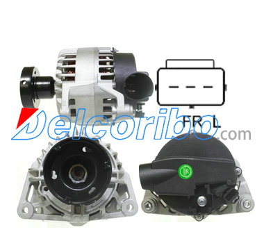 BOSCH 0986049750, 0-986-049-750 FORD 1122105, YS6110300BB, YS6110300BF Alternator