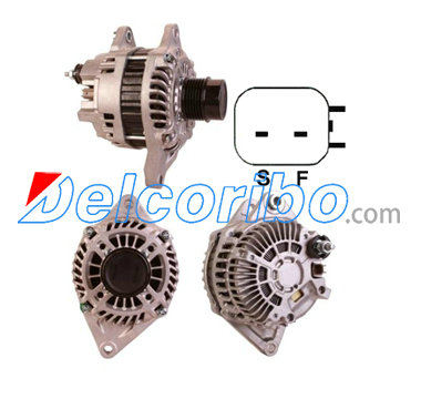 CHRYSLER 04801323AB, 04801323AC, 04801323AD, 4801323AB, 4801323AC MITSUBISHI A002TJ0481, A2TJ0481, A2TJ0481ZC Alternator