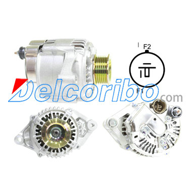 BOSCH 0986081450, 0-986-081-450, 0 986 081 450, CHRYSLER 4609415 Alternator