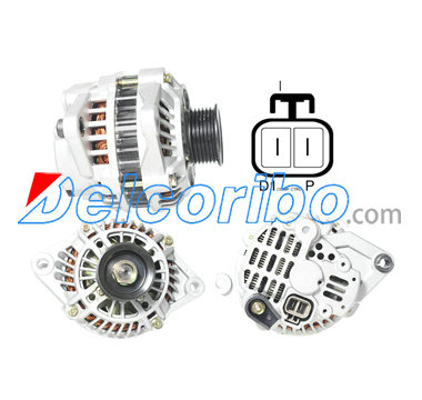 CHRYSLER 4609101, 4609125, 4609320, MITSUBISHI A002TA3791, A002TA7491 Alternator