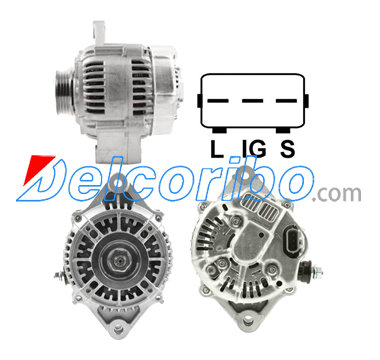 DENSO 101211-0730, 1012110730, 101211-0950, 1012110950 TOYOTA 27060-62110, 2706062110, 27060-62160, 2706062160 Alternator