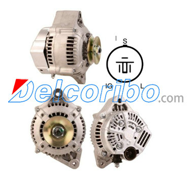 DENSO 100211-2030, 1002112030 TOYOTA 27060-35060, 2706035060, 27060-35130, 2706035130 VW J2706035061 Alternator