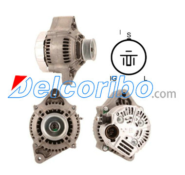 DENSO 100211-7040, 1002117040, 100211-1000, 1002111000 TOYOTA 27060-74020, 2706074020, 27060-16041, 2706016041 Alternator