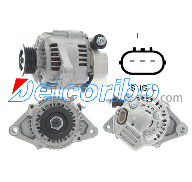 DENSO 101211-2130, 1012112130, 101211-3030, 1012113030 BOSCH 0986042991, 0-986-042-991 Alternator