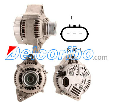 DENSO 101211-0070, 1012110070 TOYOTA 27060 16350, 2706016350, 27060-16350, 27060-74380 Alternator