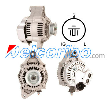 DENSO 100211-1340, 1002111340, 100211-1280, 1002111280 TOYOTA 27040-10010, 2704010010, 27060-11000, 2706011000 Alternator